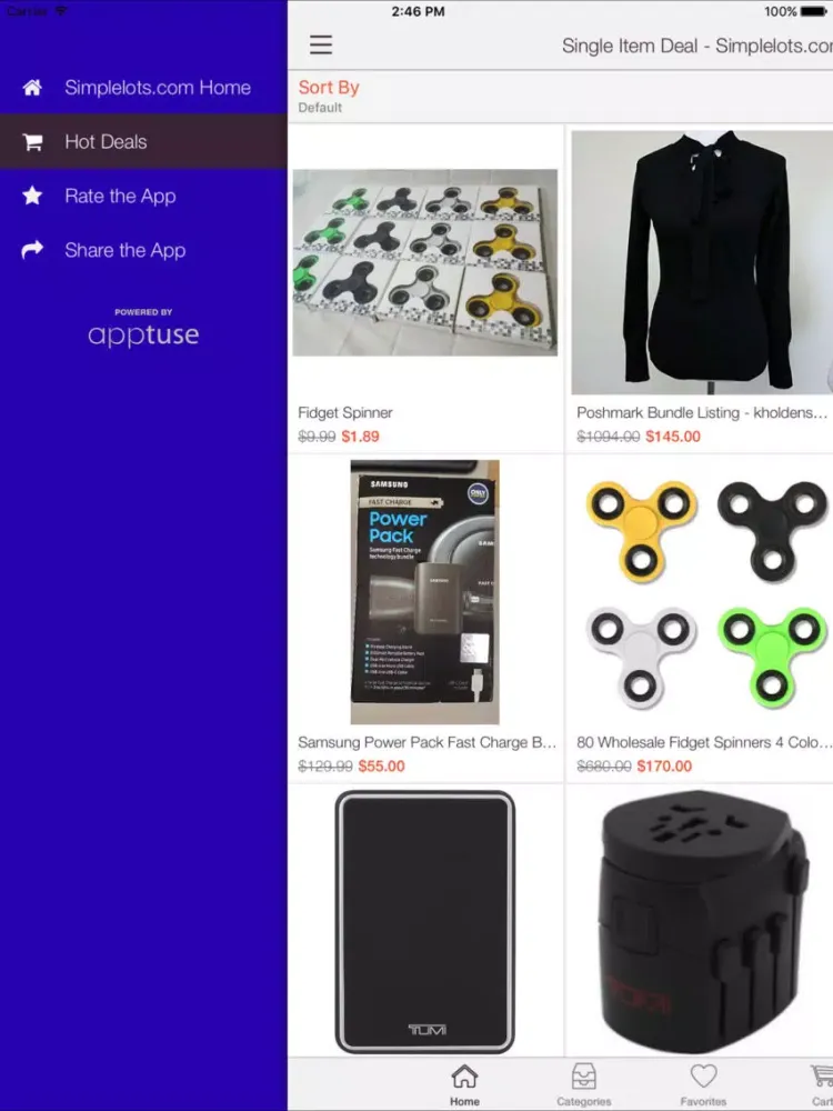 SimpleLots Wholesale iPad 应用截图