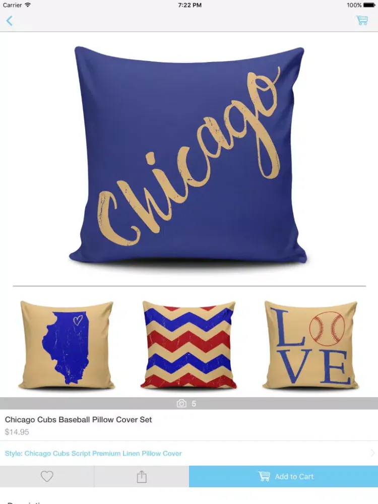 Zrzuty ekranu Pillow Spring iPad 