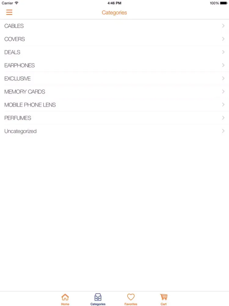 ภาพหน้าจอของ SPOT DEALZ iPad 