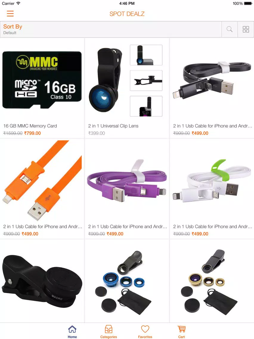 SPOT DEALZ iPad 应用截图