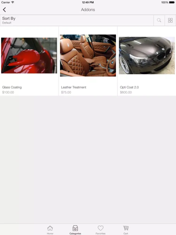 MnM Mobile Autos iPad  스크린샷