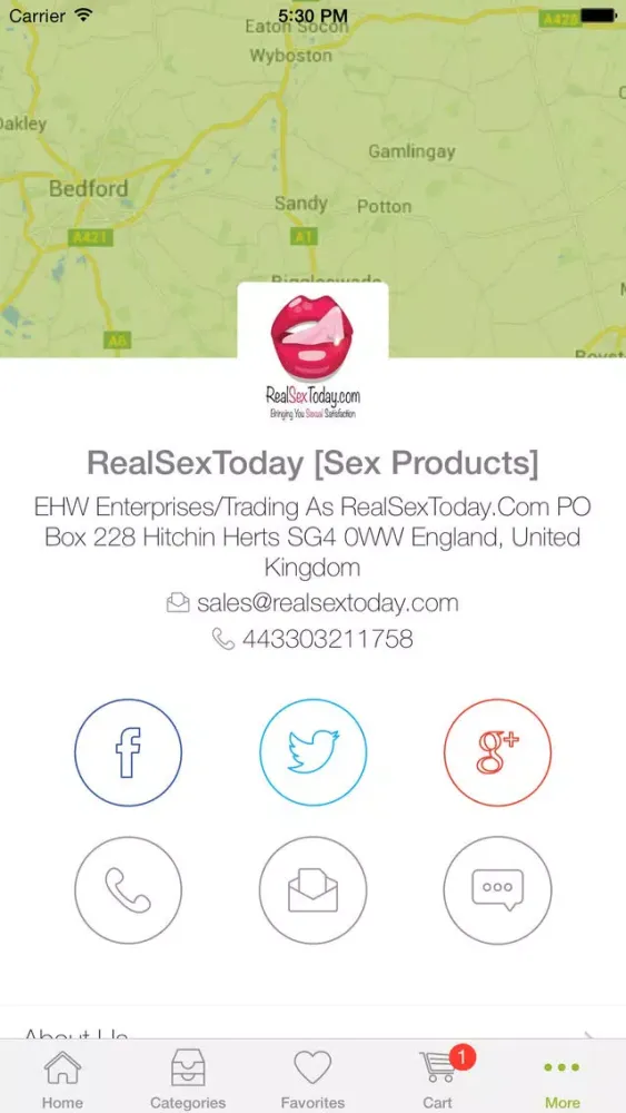 Captures d'écran de RealSexToday