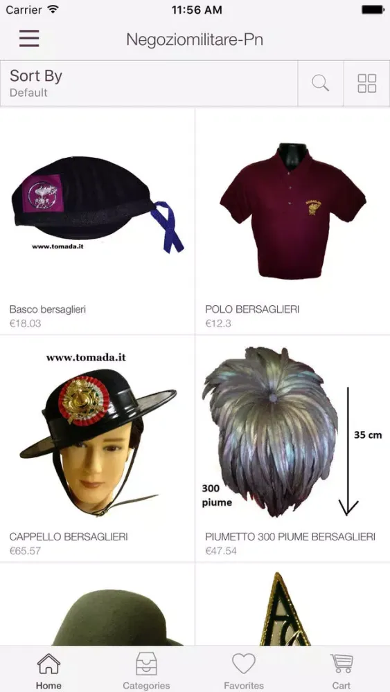 Negozio Militare PN应用截图