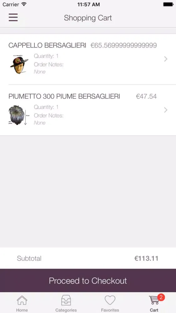 Negozio Militare PN应用截图