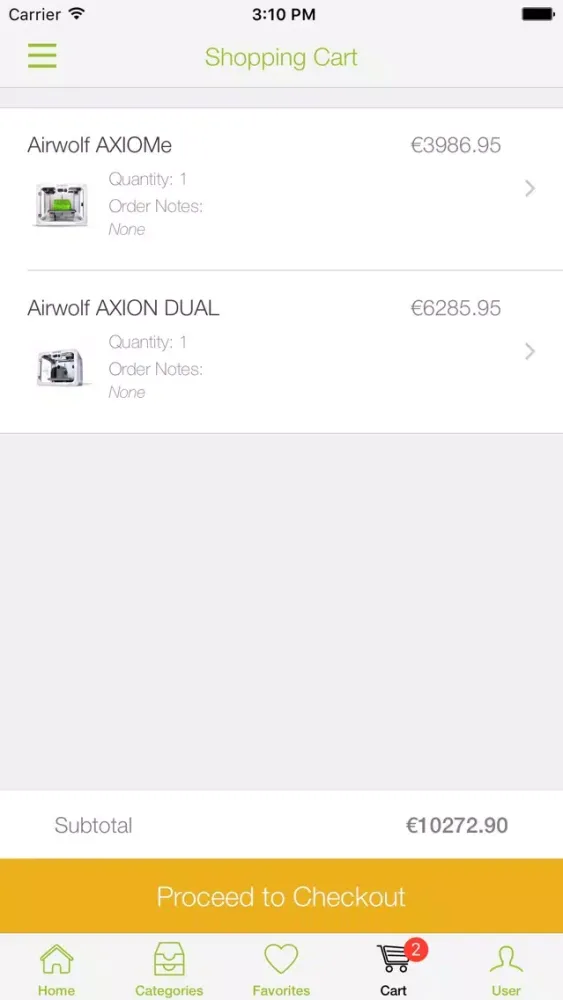 Tangkapan layar Impresoras3D.com