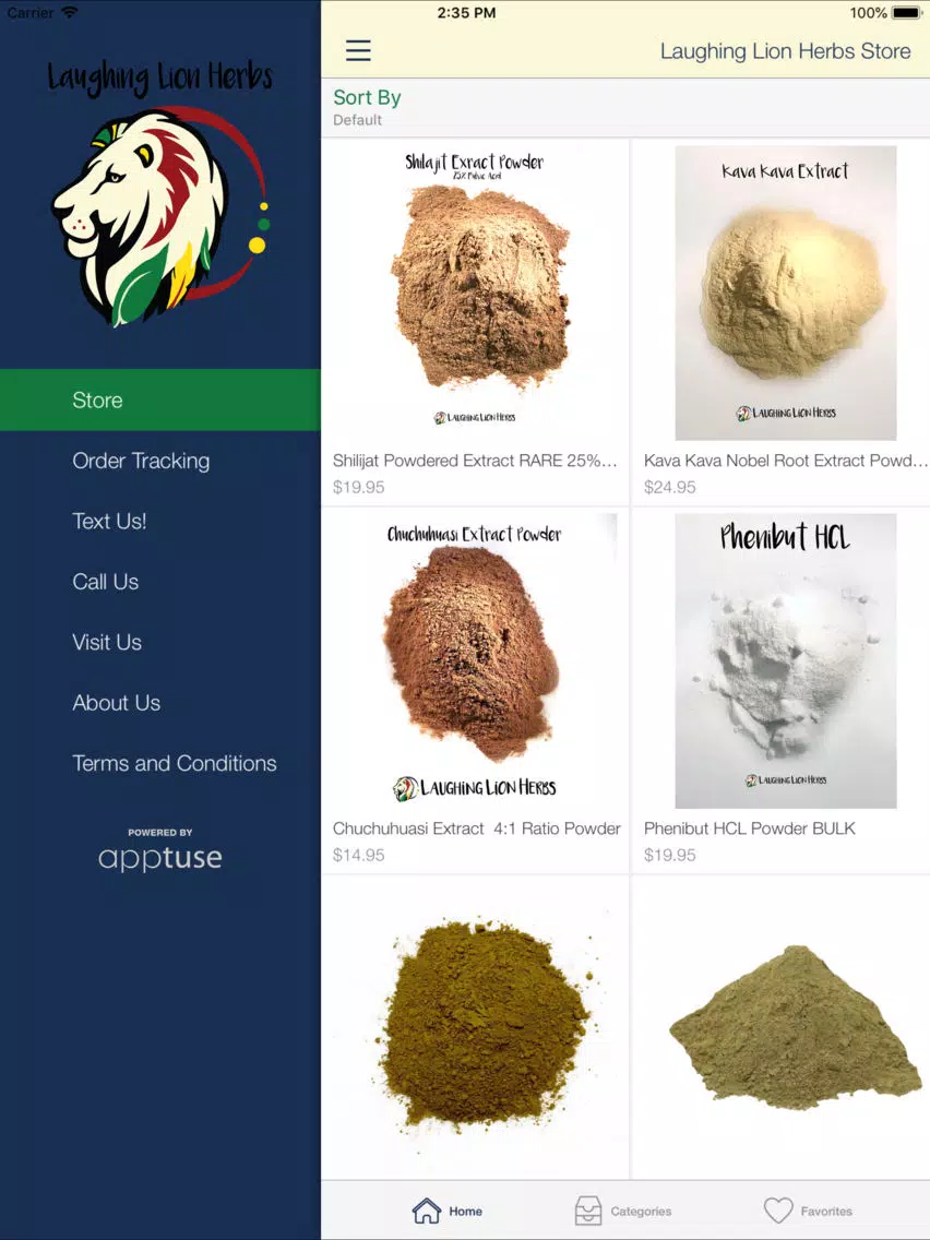 Laughing Lion Herbs Kratom iPad  স্ক্রিনশট