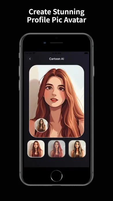 Capturas de pantalla de Toon AI - Cartoon photo editor