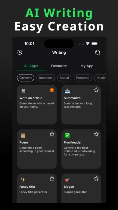 Chat AI - Genie Assistant Bot سکرین شاٹس