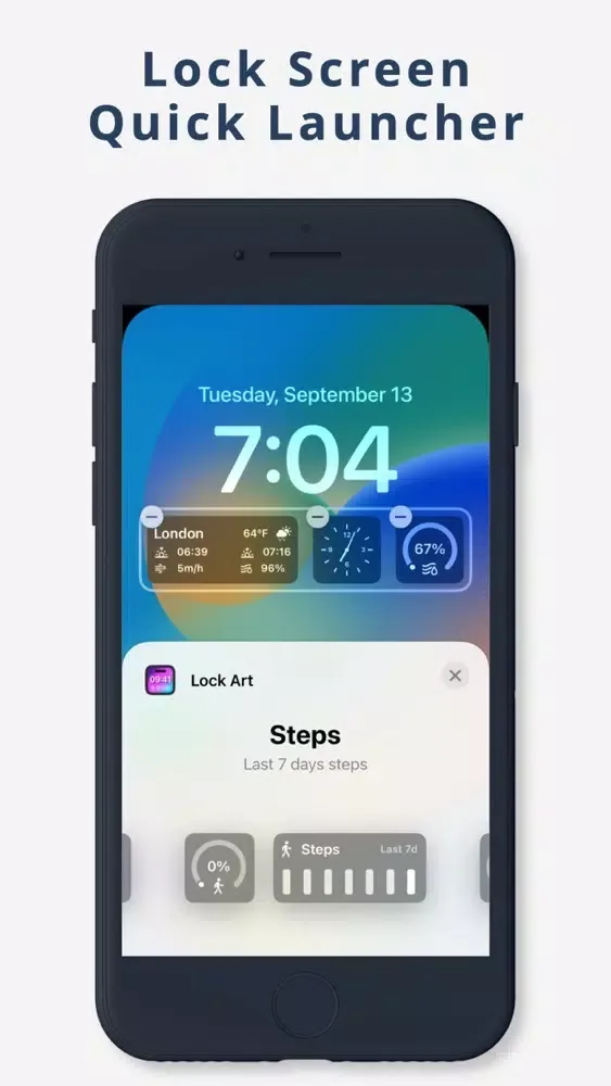 Lock Art - Lock Screen Widgets スクリーンショット