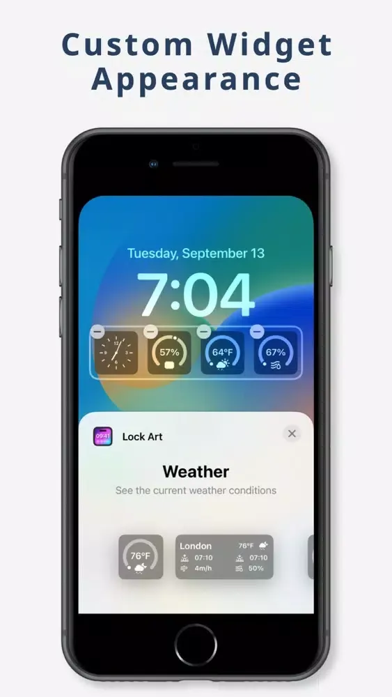 Lock Art - Lock Screen Widgets スクリーンショット