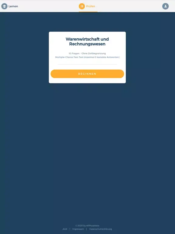 Industriekaufmann/-frau iPad  스크린샷