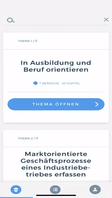Industriekaufmann/-frau 스크린샷