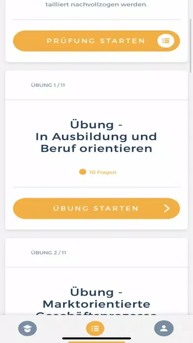 Industriekaufmann/-frau 스크린샷