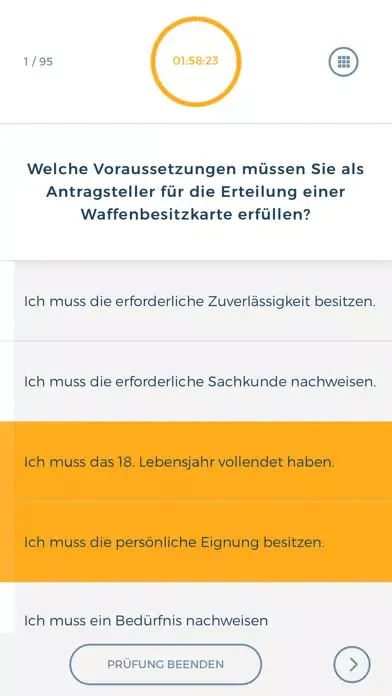 Waffensachkunde Sportschütze 스크린샷