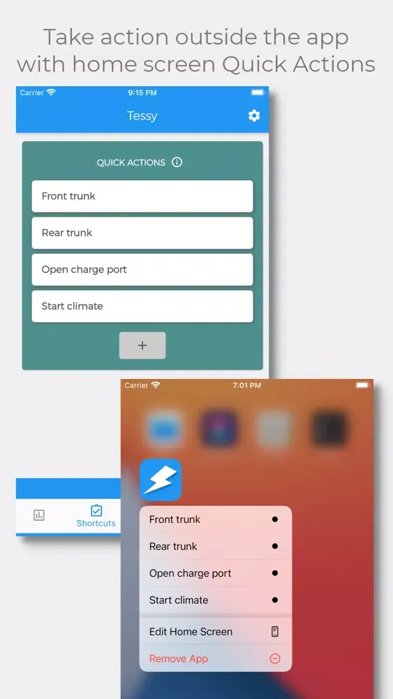Capturas de tela do Bestla - Companion for Tesla