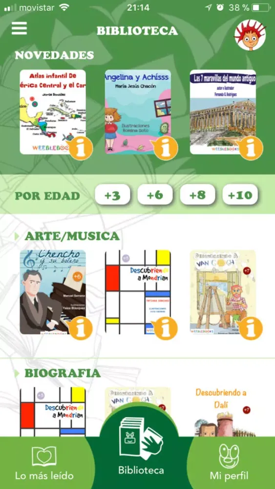 WeebleBooks - Libros gratuitos স্ক্রিনশট