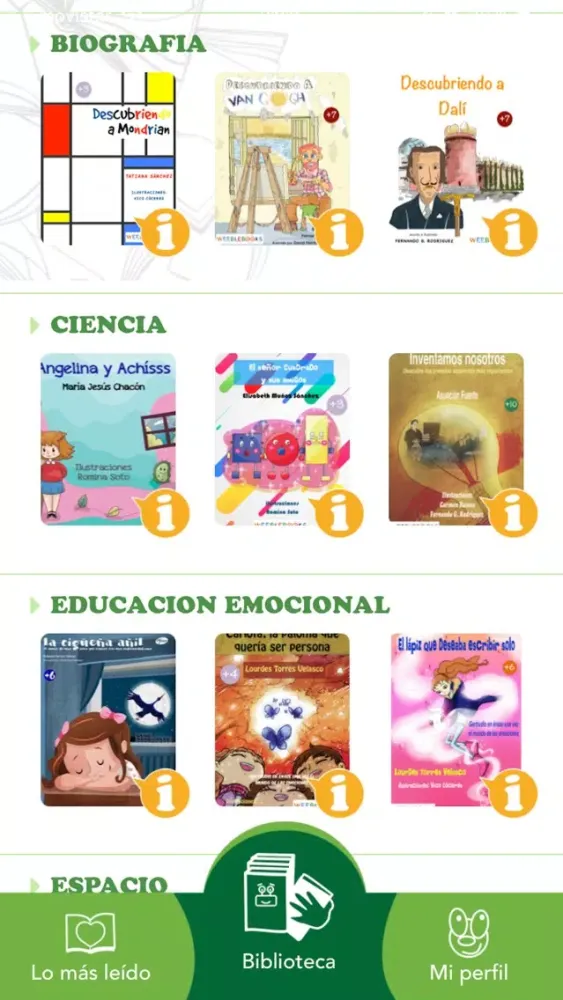 WeebleBooks - Libros gratuitos স্ক্রিনশট