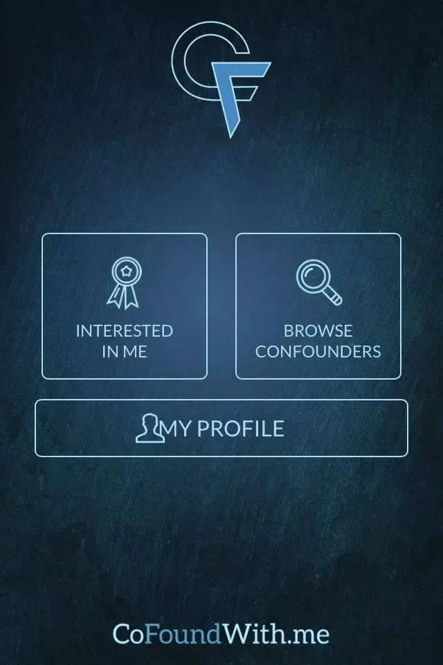CoFoundWith.me Screenshots
