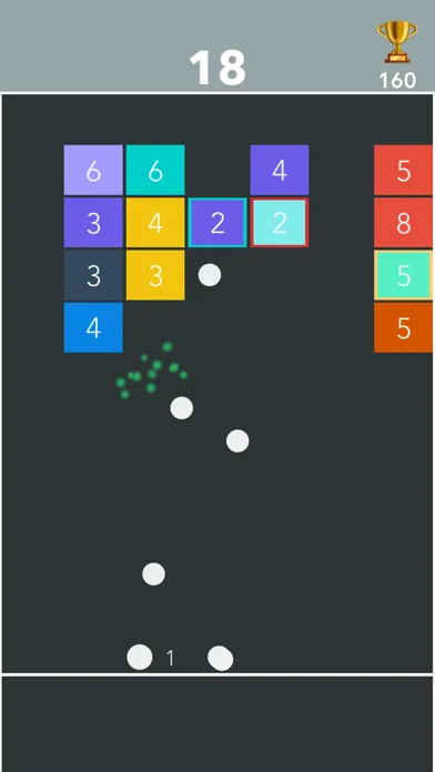 Zrzuty ekranu 100 Balls Buster: Brick Shot