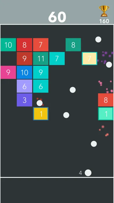 Zrzuty ekranu 100 Balls Buster: Brick Shot