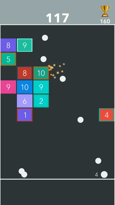 Zrzuty ekranu 100 Balls Buster: Brick Shot