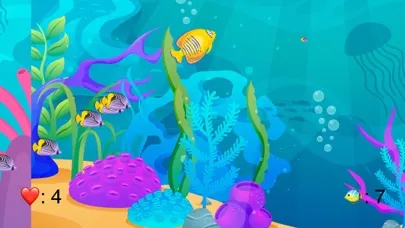 Capturas de tela do Fish Vs Shark: 100 Fishes