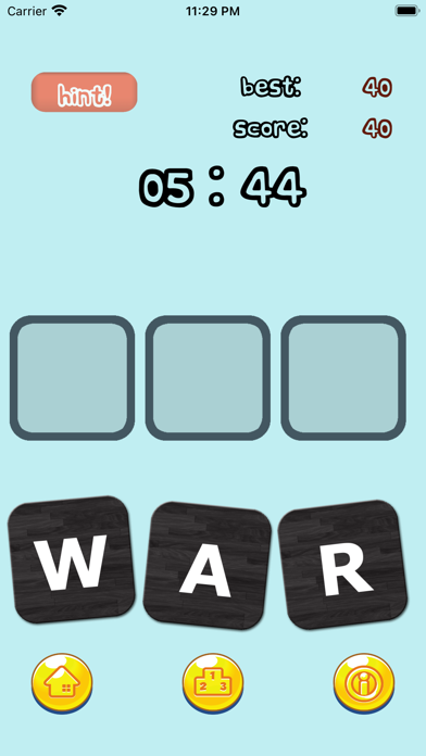 Word Swap Puzzle 스크린샷