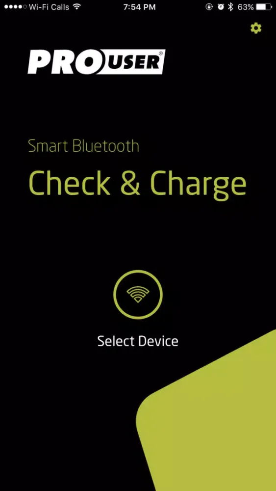 Tangkapan skrin ProUser Check & Charge