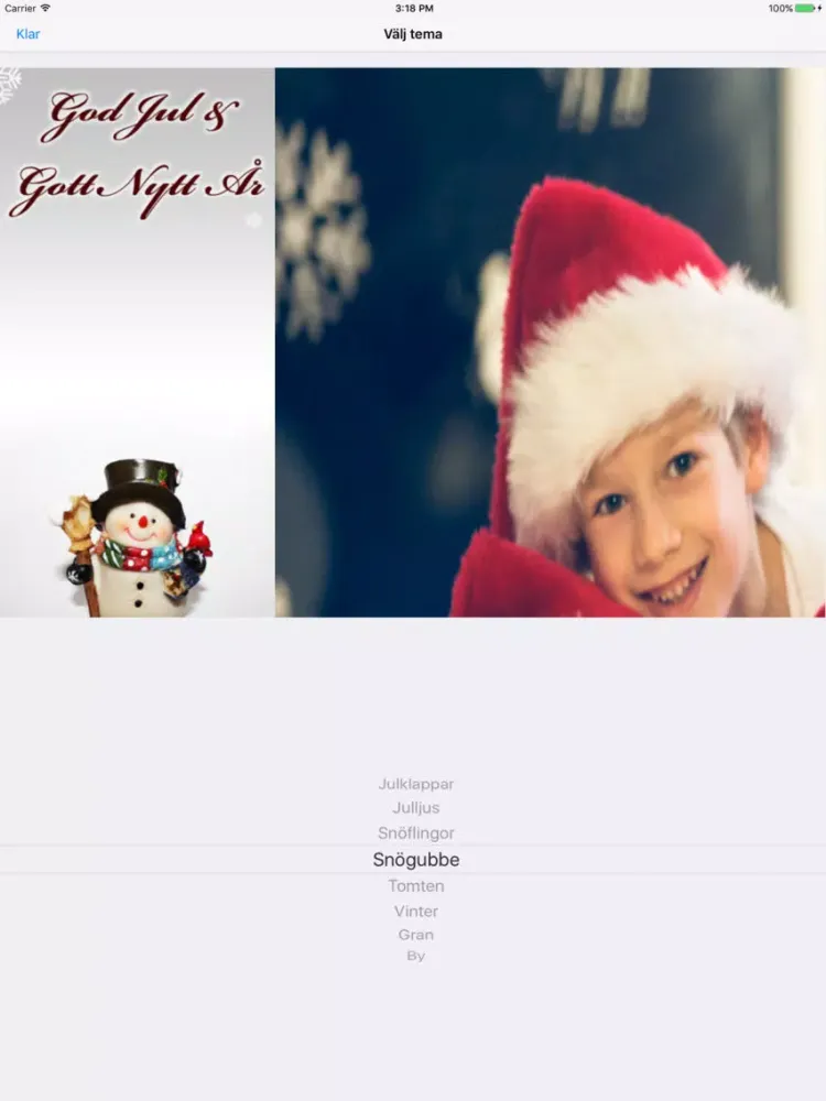 Julkort iPad  스크린샷