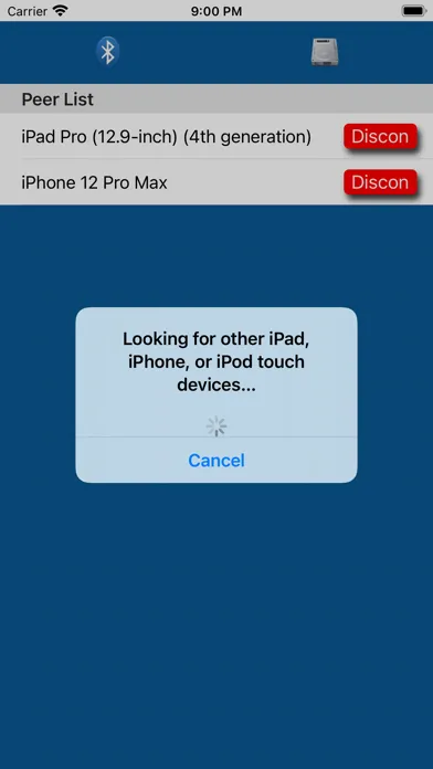 Capturas de pantalla de Bluetooth - File Transmission