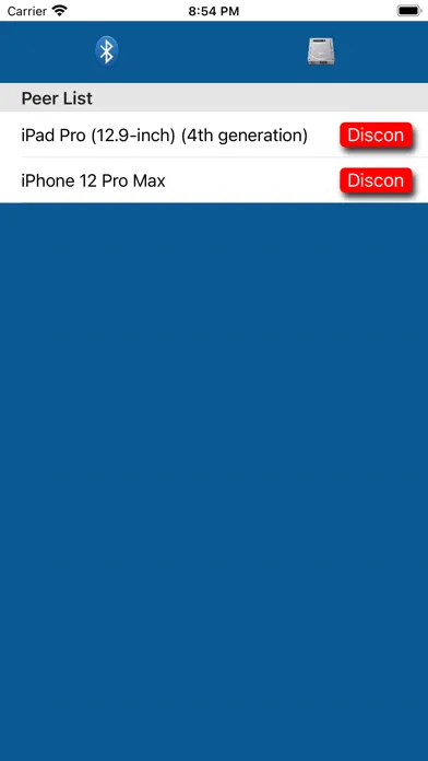 Capturas de pantalla de Bluetooth - File Transmission