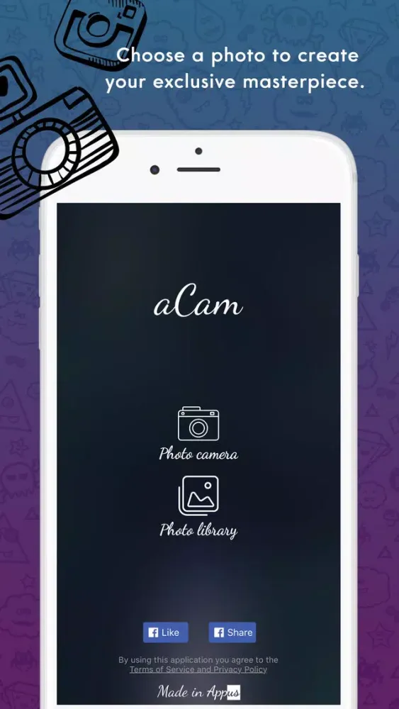 ภาพหน้าจอของ aCam