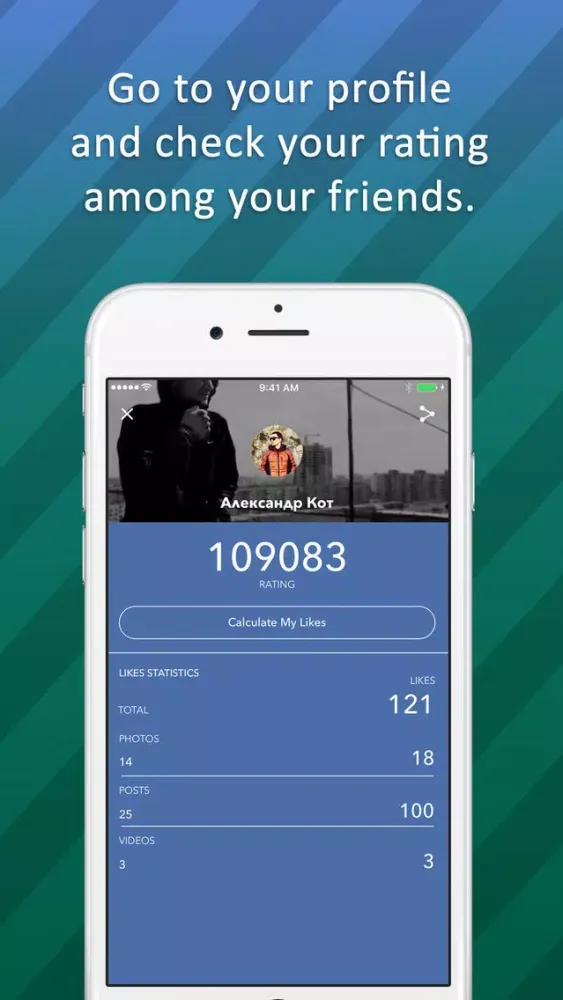 Screenshot di Likulator for Facebook