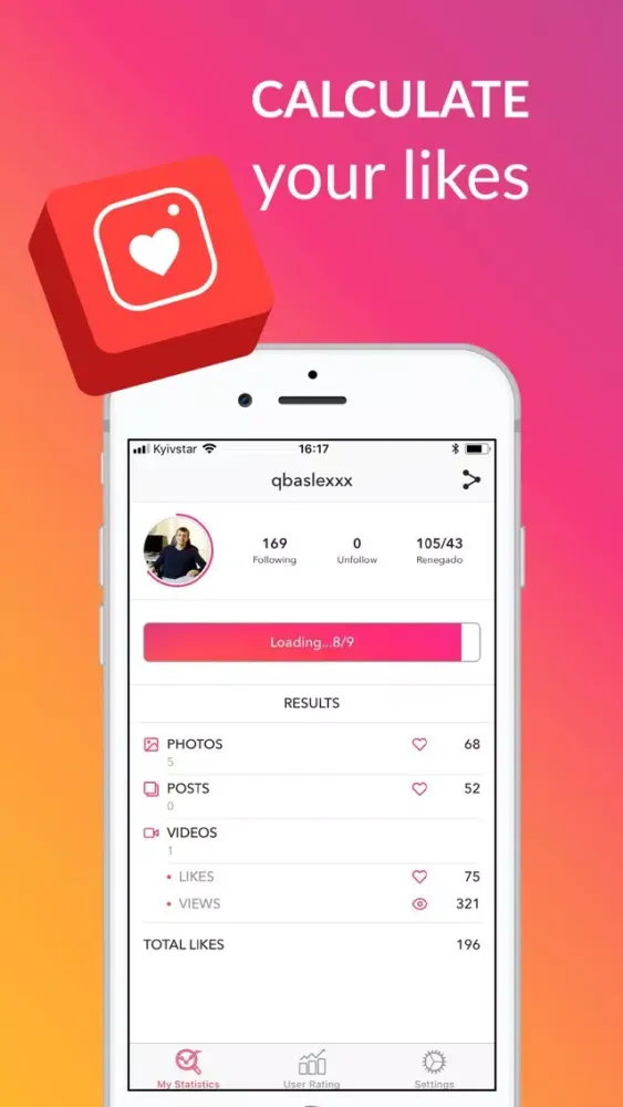 Likulator for IG Ekran Görüntüleri