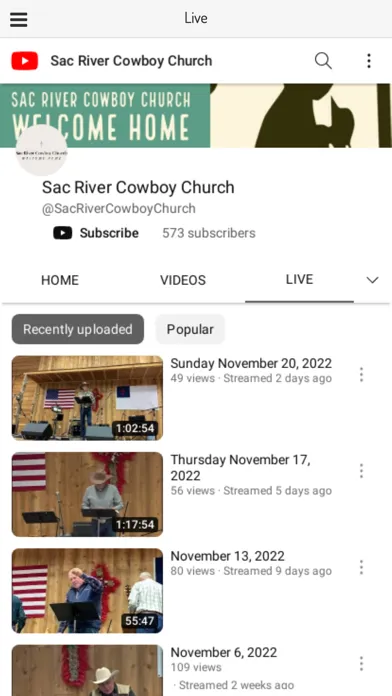 Sac River Cowboy Church應用截圖