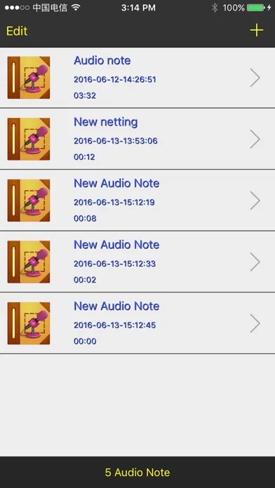 تصاویر Meeting Lecture & Voice Audio Notes Record