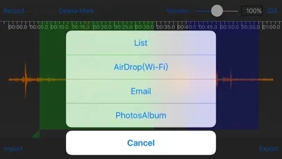 Tangkapan layar Audio Record Pro - 录音