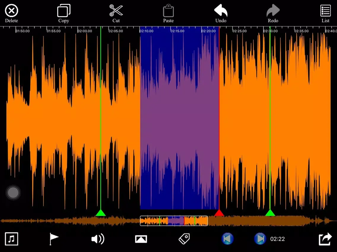 Tangkapan skrin Audio Trim & Audio Split Edit Pro iPad 
