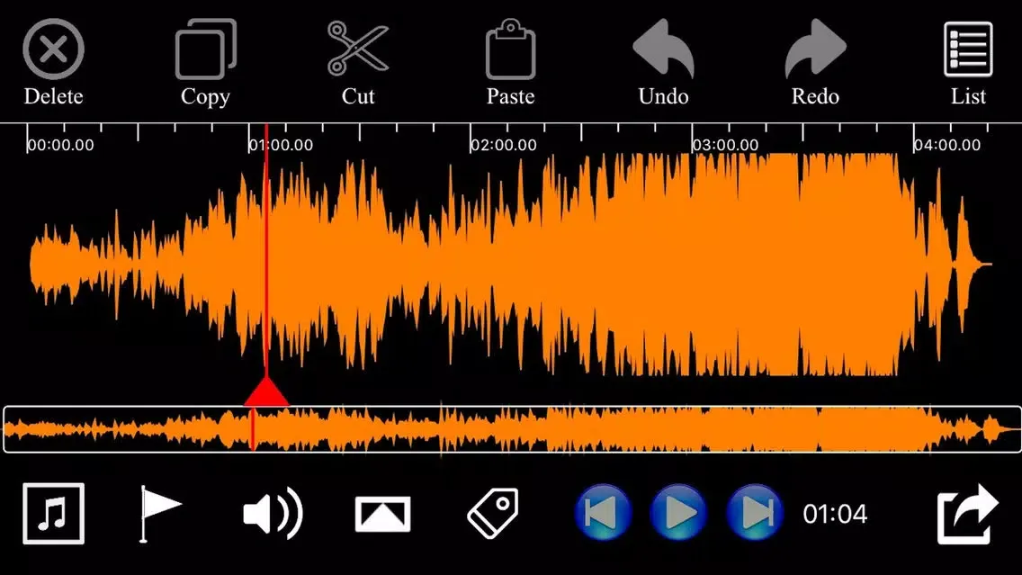 Tangkapan skrin Audio Trim & Audio Split Edit Pro