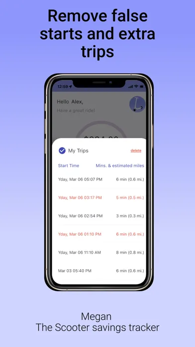 Screenshot di Megan - Your Scooter Savings