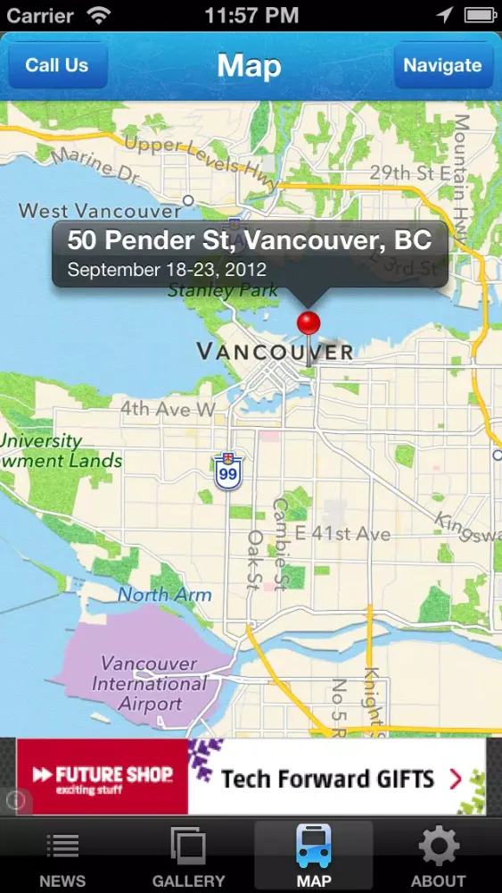 Vancouver Fashion Week スクリーンショット