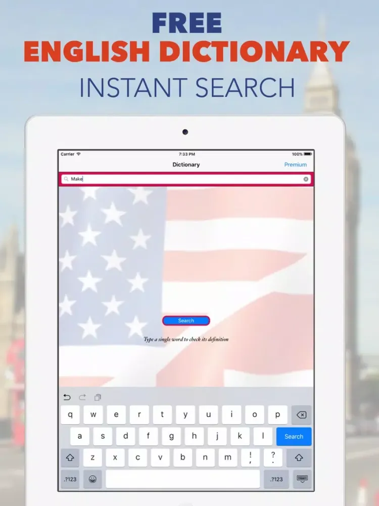 Скриншоты English Dictionary ! High Quality Free online Dictionary iPad 