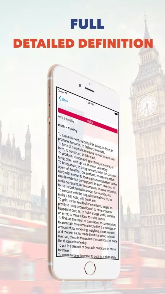 Скриншоты English Dictionary ! High Quality Free online Dictionary
