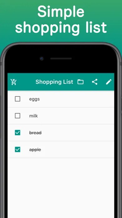 Budget Type Shopping List سکرین شاٹس
