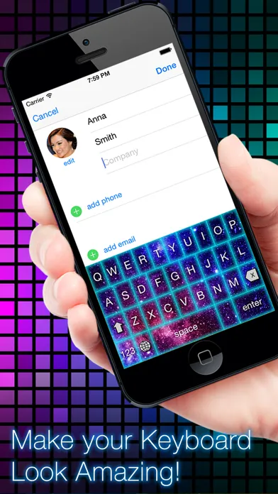 Glow Keyboard Customize Theme स्क्रीनशॉट