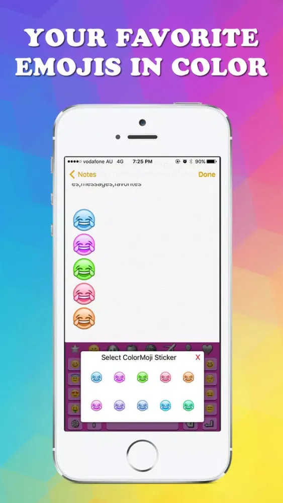 ColorMoji Keyboard - Best Emoji Keyboards سکرین شاٹس