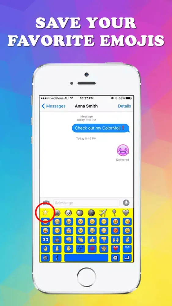 ColorMoji Keyboard - Best Emoji Keyboards سکرین شاٹس
