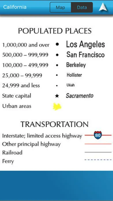 Tangkapan layar USA Pocket Maps Pro