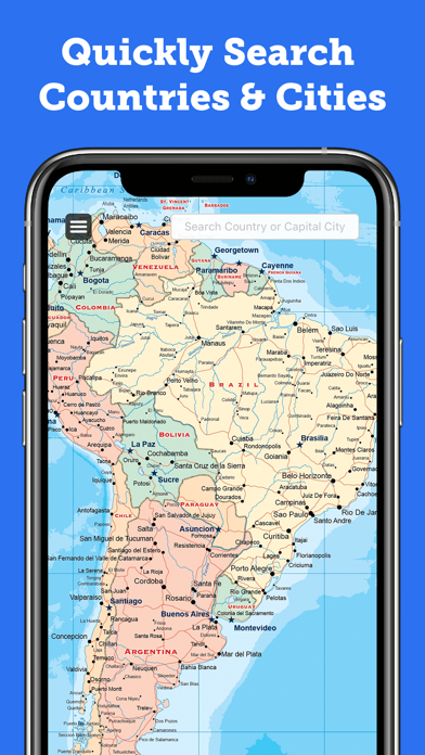 Ảnh chụp màn hình của World Map 2023 Pro
