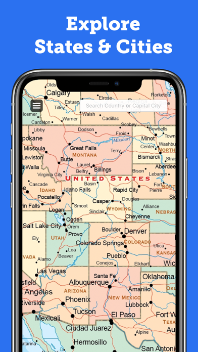 Ảnh chụp màn hình của World Map 2023 Pro
